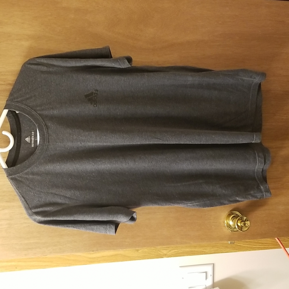 Adidas gym shirt.